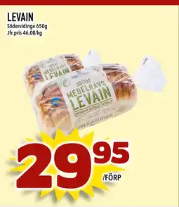Nelins LEVAIN erbjuda