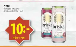 Matvärlden Tensta CIDER erbjuda