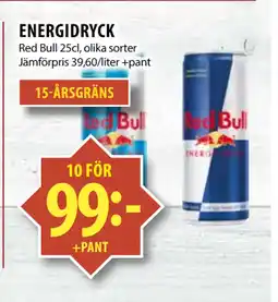 Matvärlden Tensta ENERGIDRYCK erbjuda