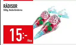 Matdax RÄDISOR erbjuda
