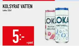 Matdax KOLSYRAT VATTEN erbjuda