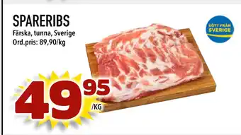 Din Mat SPARERIBS erbjuda