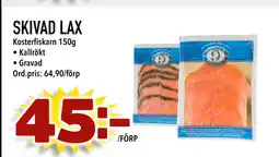 Din Mat SKIVAD LAX erbjuda