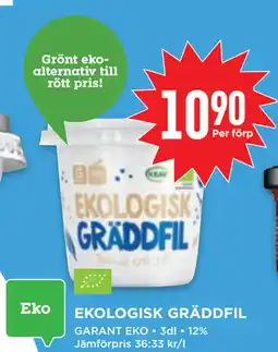Willys EKOLOGISK GRÄDDFIL erbjuda