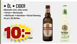 Bonum Matmarknad ÖL • CIDER erbjuda