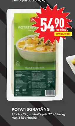 Willys POTATISGRATÄNG erbjuda