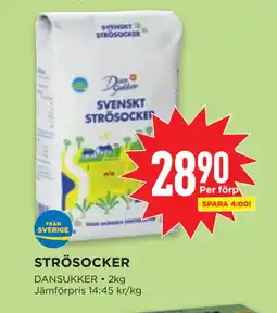 Willys STRÖSOCKER erbjuda