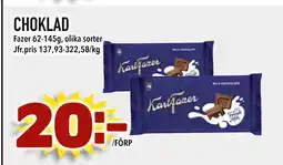 Bonum Matmarknad CHOKLAD erbjuda