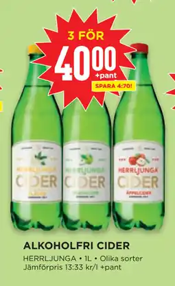 Willys ALKOHOLFRI CIDER erbjuda