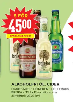 Willys ALKOHOLFRI ÖL, CIDER erbjuda