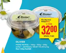 Willys OLIVER erbjuda