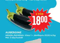 Willys Hemma AUBERGINE erbjuda