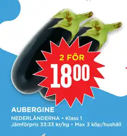 Willys AUBERGINE erbjuda
