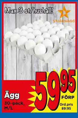 Supergrossen Ägg erbjuda