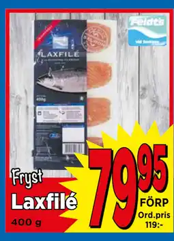 Supergrossen Laxfilé erbjuda