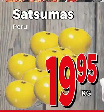 Supergrossen Satsumas erbjuda