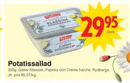 Matöppet Potatissallad erbjuda