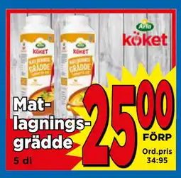 Supergrossen Matlagningsgrädde erbjuda