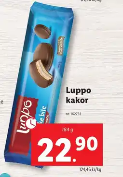 Lidl Luppo kakor erbjuda