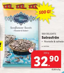 Lidl Solrosfrön erbjuda