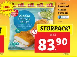 Lidl Panerad Alaska Pollock erbjuda