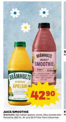 Coop Brämhults juice erbjuda