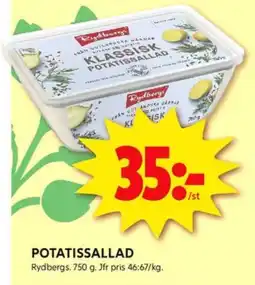 ICA Kvantum Rydbergs potatissallad erbjuda
