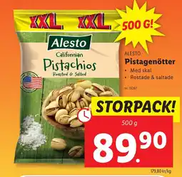 Lidl Pistagenötter erbjuda