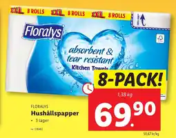 Lidl Hushållspapper erbjuda