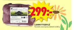 Naturkött lammytterfilé