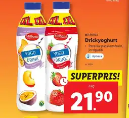 Lidl Drickyoghurt erbjuda