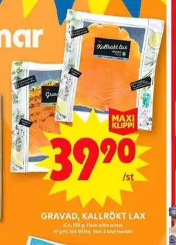 ICA Maxi Ica lax erbjuda