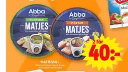 ICA Maxi Abba matjessill erbjuda