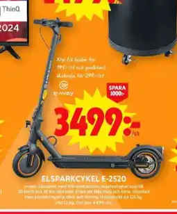 ICA Maxi E-way el-kickscooter erbjuda