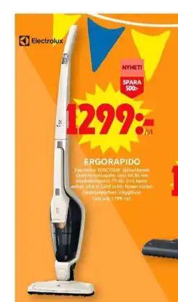 ICA Maxi Electrolux dammsugare erbjuda