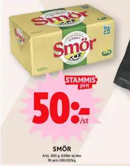 ICA Maxi Svenskt smör erbjuda