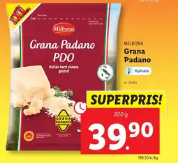 Lidl Grana Padano erbjuda