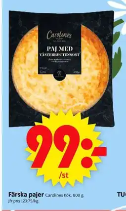 ICA Supermarket Carolines kök matpajer erbjuda