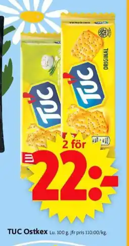 ICA Supermarket Tuc smörgåskex erbjuda