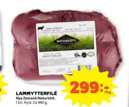Stora Coop Naturkött lammytterfilé erbjuda