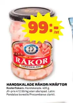 Stora Coop Kosterfiskarn räkor erbjuda