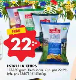 ÖoB ESTRELLA CHIPS erbjuda