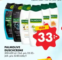 ÖoB PALMOLIVE DUSCHCREME erbjuda