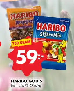 ÖoB HARIBO GODIS erbjuda