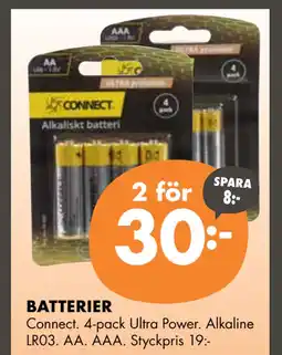 ÖoB BATTERIER erbjuda