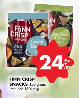 ÖoB FINN CRISP SNACKS erbjuda