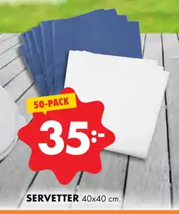 ÖoB SERVETTER erbjuda