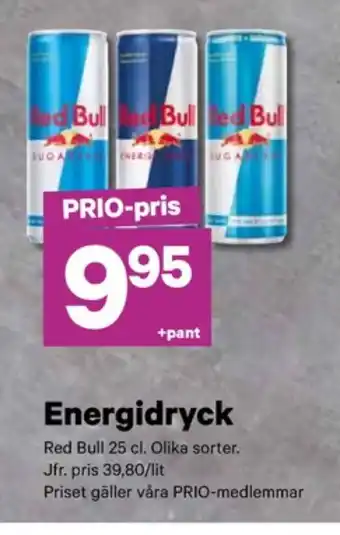 City Gross Red bull energidryck erbjuda