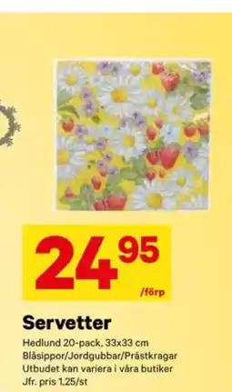 City Gross Hedlundgruppen servetter erbjuda