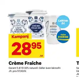 City Gross Garant crème fraiche erbjuda